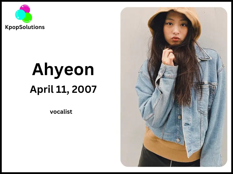 BabyMonster Member Ahyeon current age and date of birth.