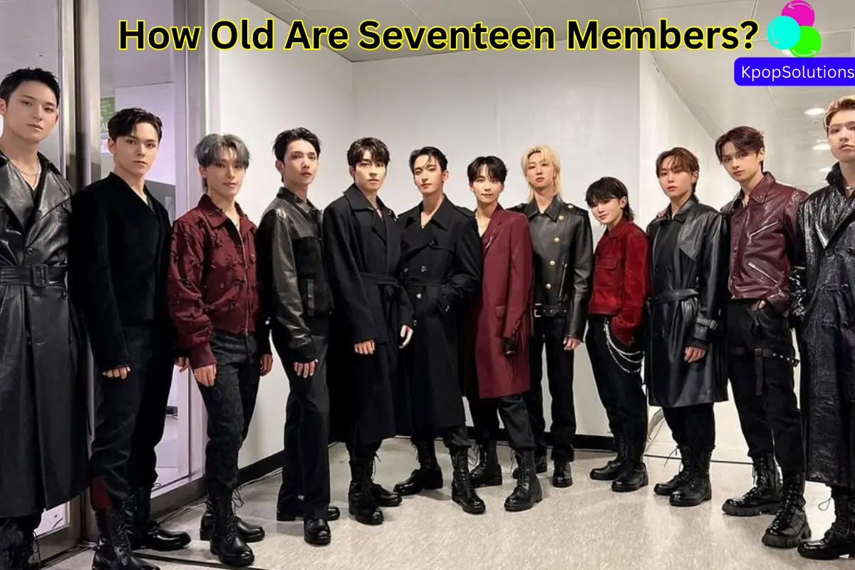 How Old are Seventeen members? Their current ages, dates of birth, birthdays, debut age and Korean age: S.Coups, Jeonghan, Joshua, Jun, Hoshi, Wonwoo, Woozi, DK, Mingyu, The8, Seungkwan, Vernon, and Dino, Pledis Entertainment.