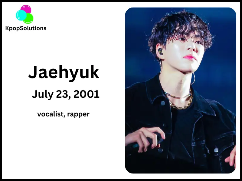 Treasure Member Jaehyuk date of birth and current age.