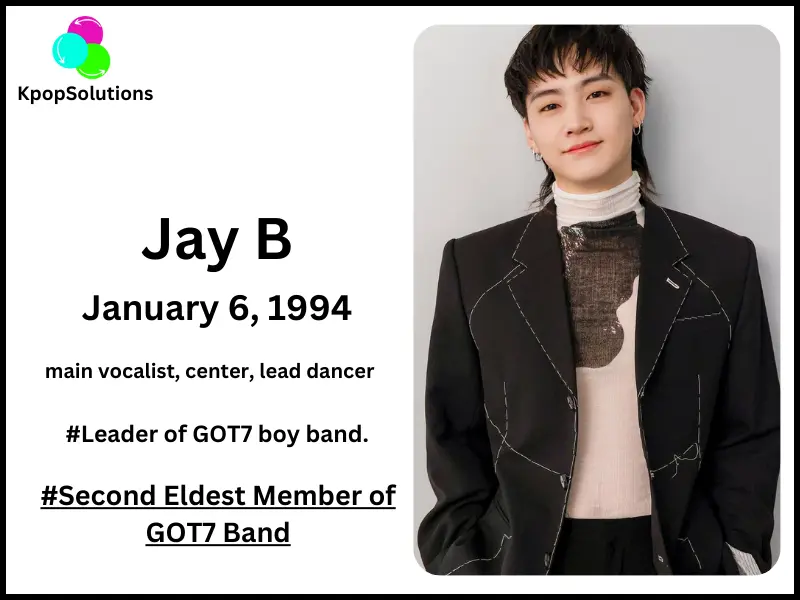 GOT7 Member Jay B current age and date of birth.