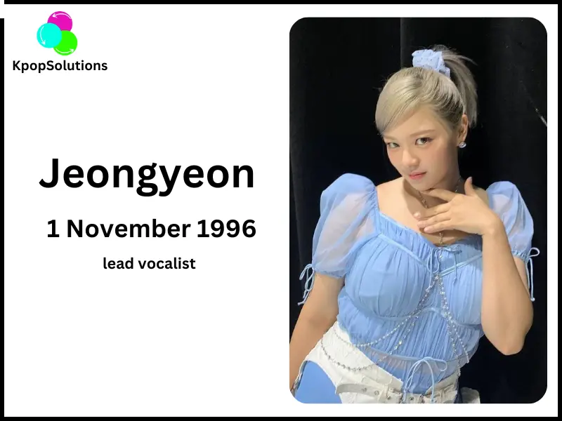TWICE Member Jeongyeon birthday and current age.