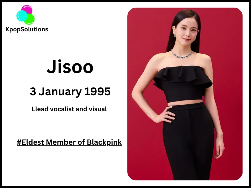 Blackpink member Jisoo birthday and current age.