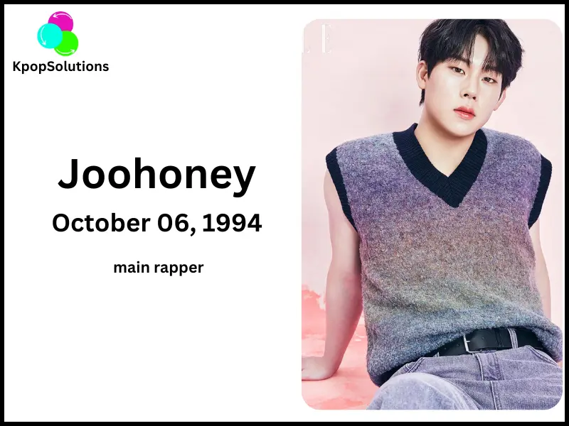 Monsta X member Joohoney date of birth and current age.