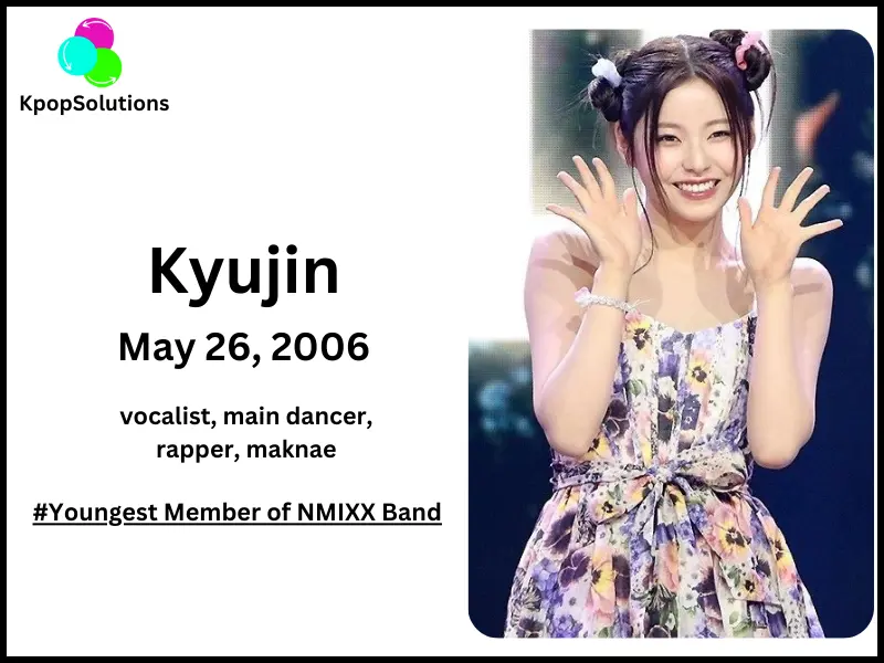 NMIXX Member Kyujin date of birth and current age.