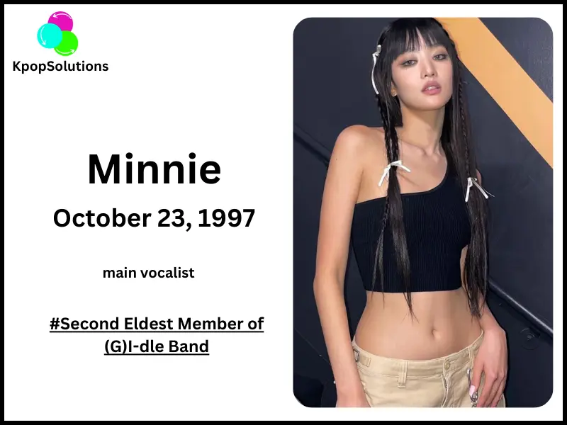 (G)I-dle member Minnie current age & birthday