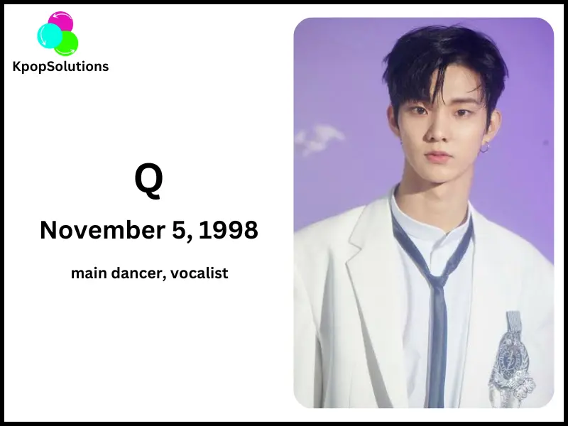 The Boyz member Q date of birth and current age.