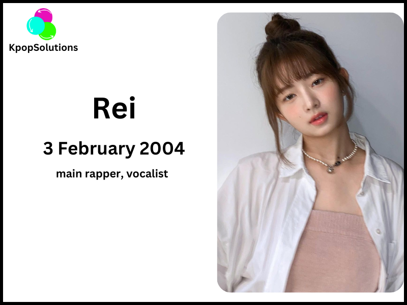 IVE Member Rei date of birth and age.
