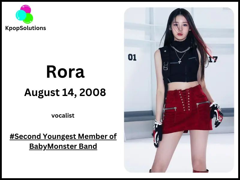 BabyMonster Member Rora current age and date of birth.