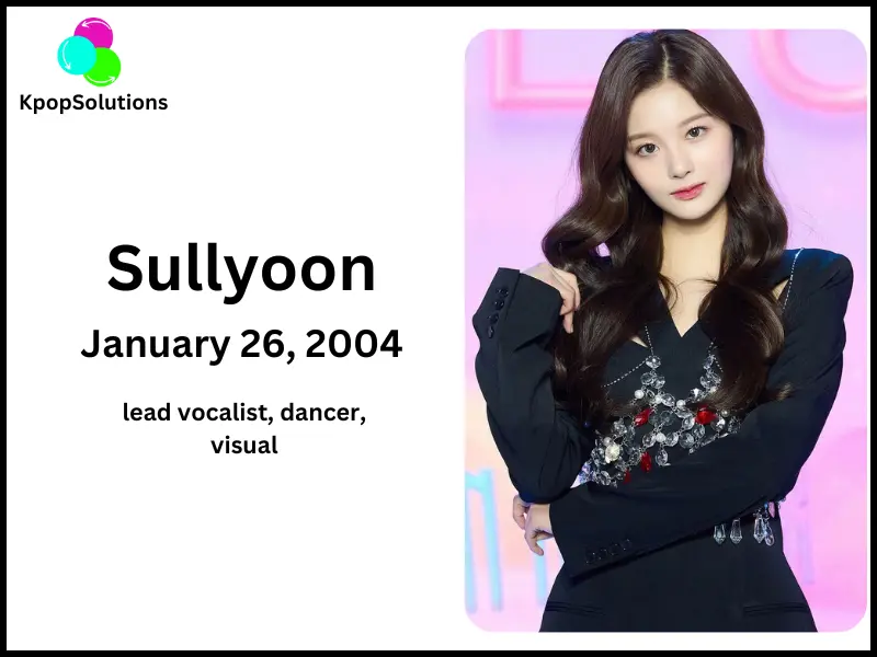NMIXX Member Sullyoon date of birth and current age.