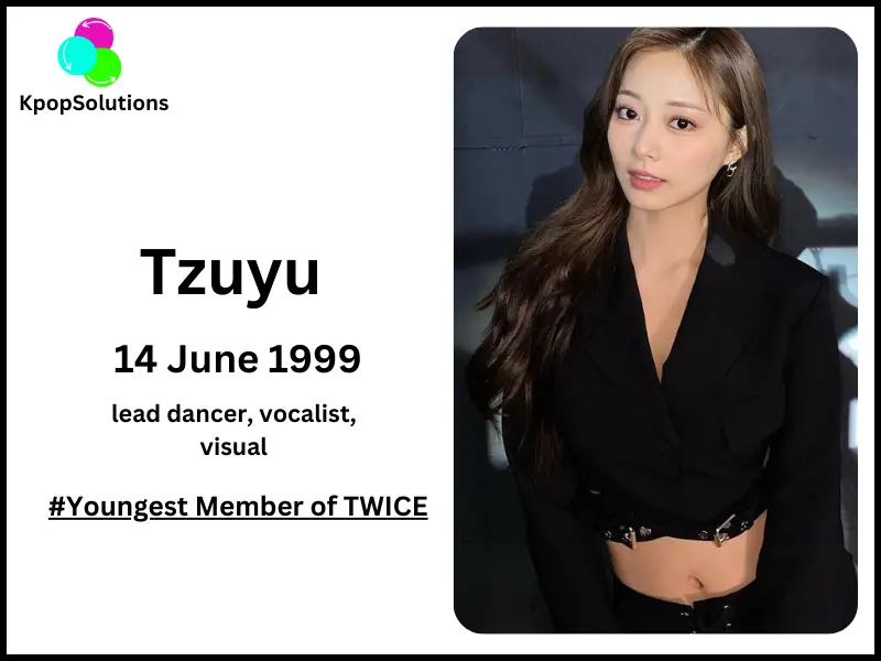 TWICE Member Tzuyu birthday and current age.