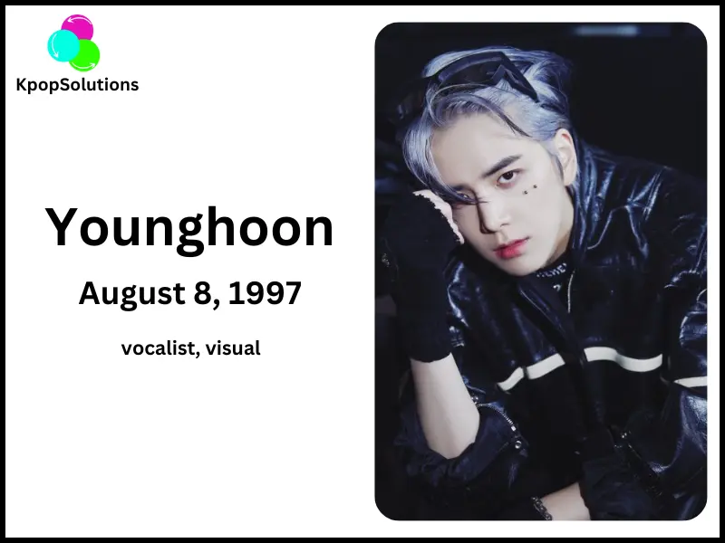 The Boyz member Younghoon date of birth and current age.
