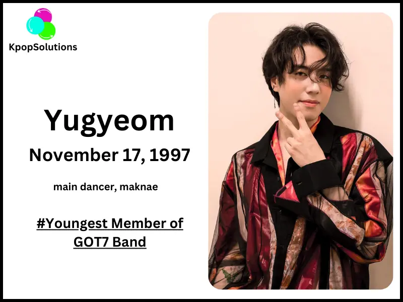 GOT7 Member Yugyeon current age and date of birth.