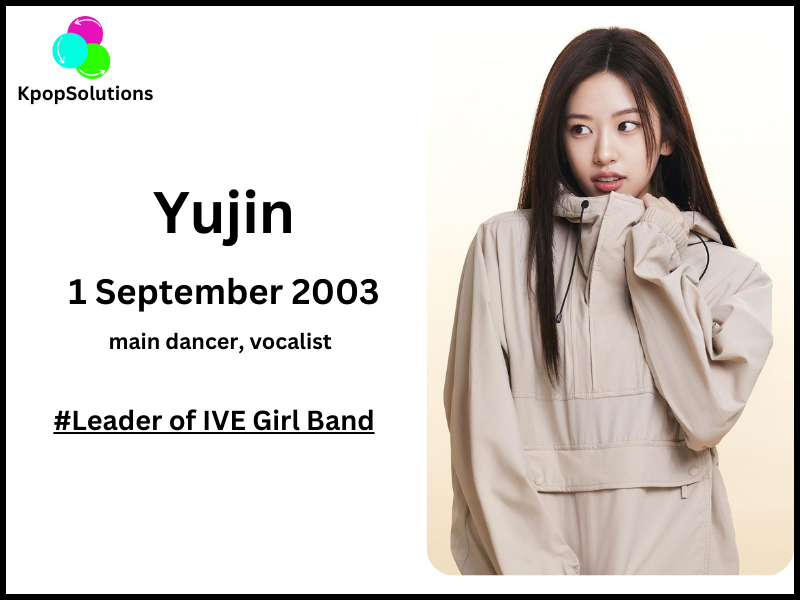IVE Member Yujin date of birth and age.