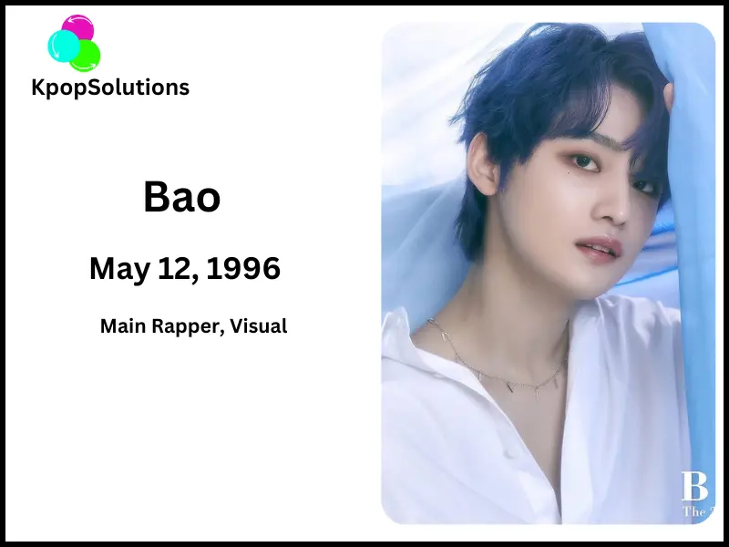 Xeed member Bao date of birth and current age.
