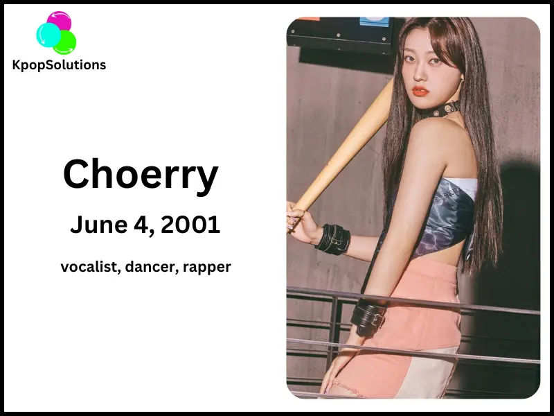 Loona member Choerry date of birth and current age.