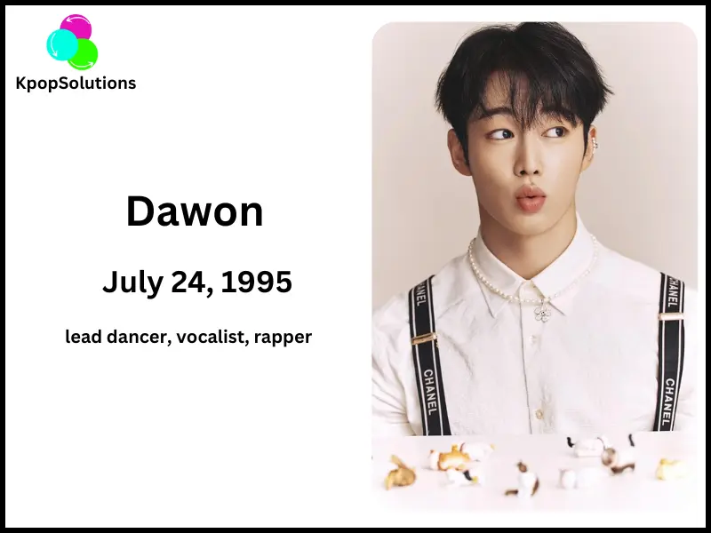 SF9 Member Dawon date of birth and current age.