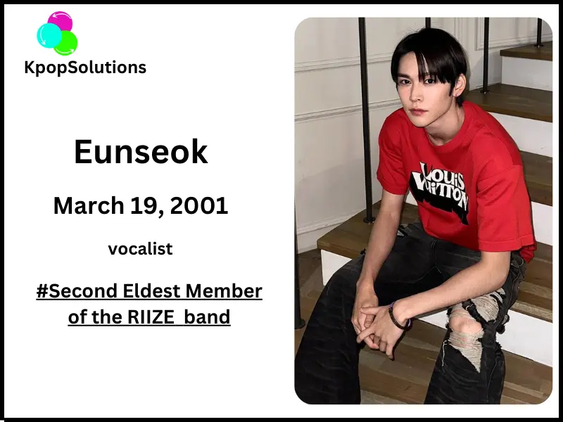 RIIZE Member Eunseok date of birth and current age.