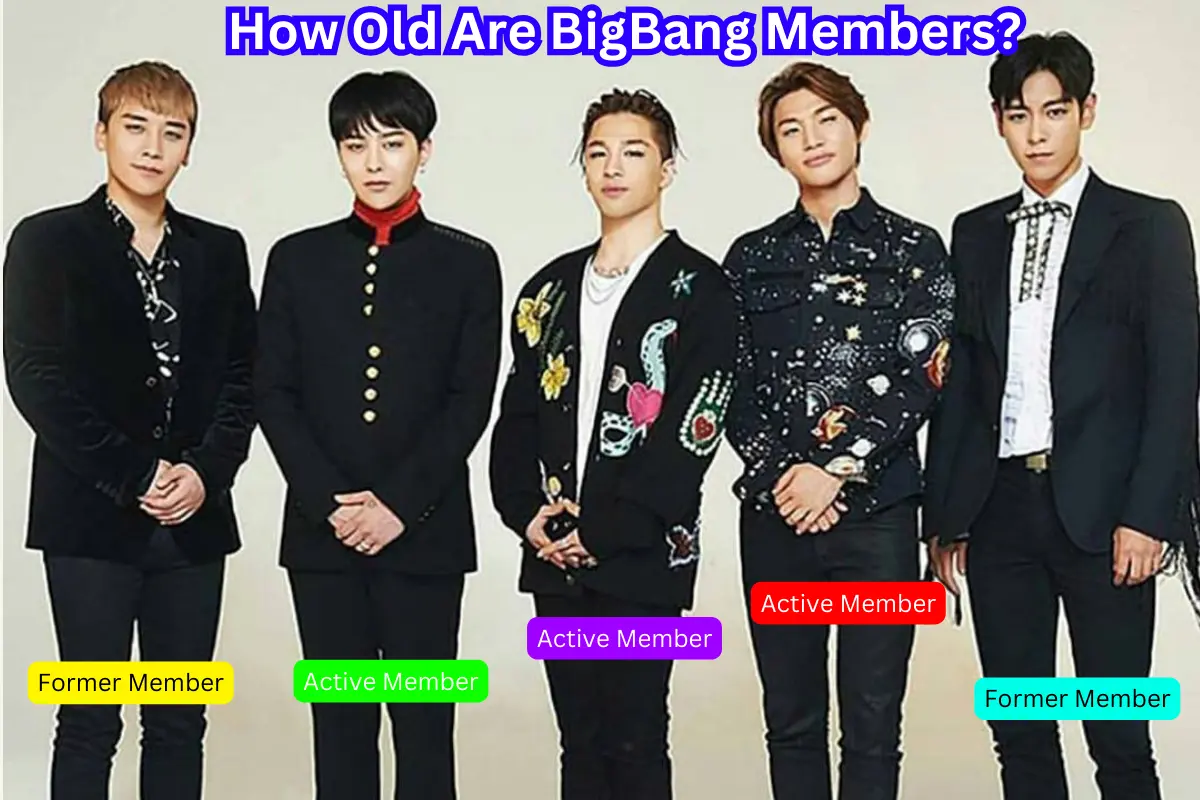 How old are BigBang members? Their current ages, date of birth, debut ages and Korean ages in order: Taeyang, G-Dragon, and Daesung.