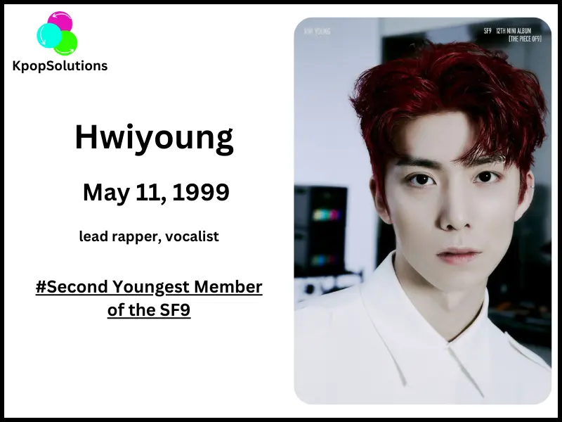 SF9 Member Hwiyoung date of birth and current age.