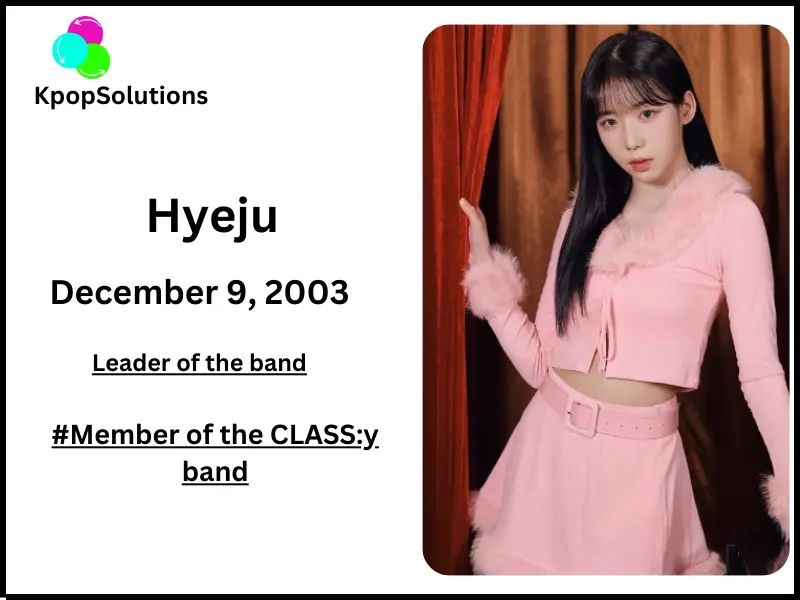 CLASSy Member Hyeju date of birth and current age.