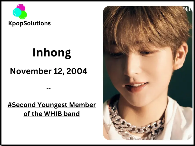 WHIB Member Inhong date of birth and current age.
