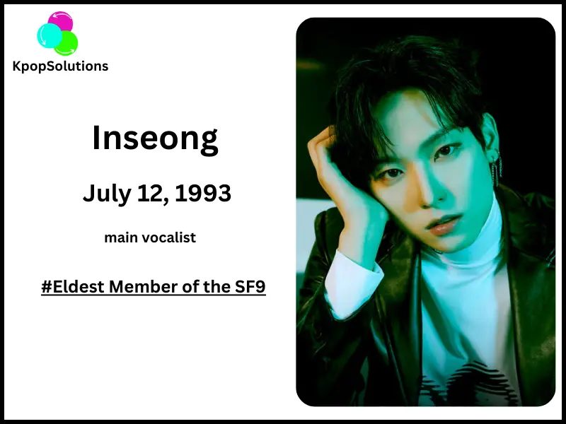 SF9 Member Inseong date of birth and current age.