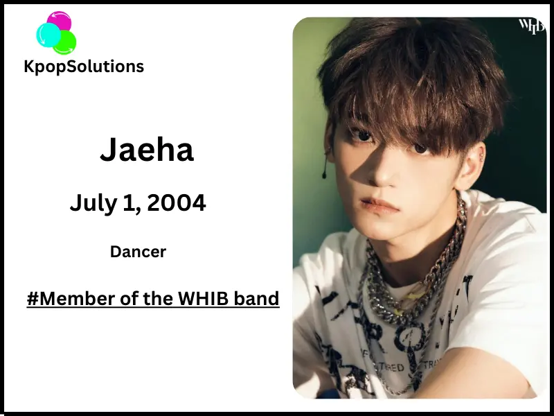 WHIB Member Jaeha date of birth and current age.