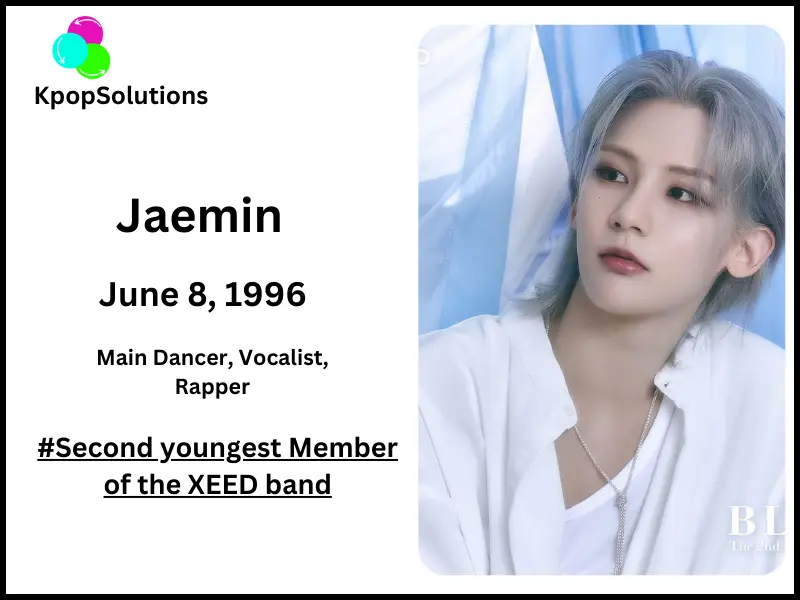 Xeed member Jaemin date of birth and current age.