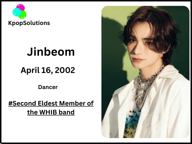 WHIB Member Jinbeom date of birth and current age.