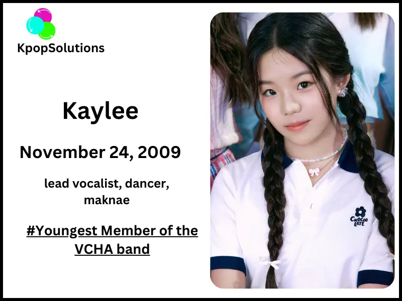 VCHA member Kaylee date of birth and current age.