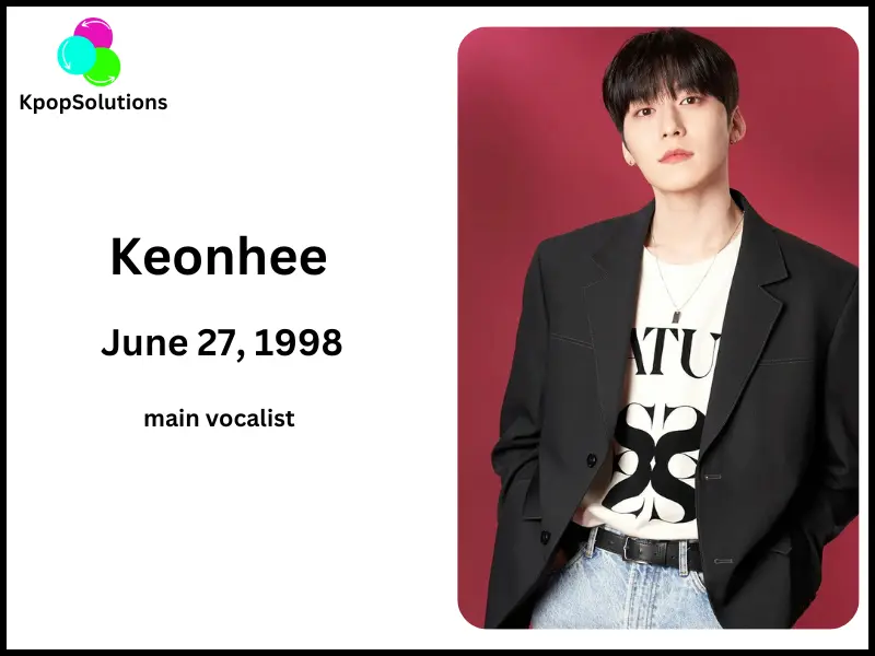 Oneus member Keonhee date of birth and current age.