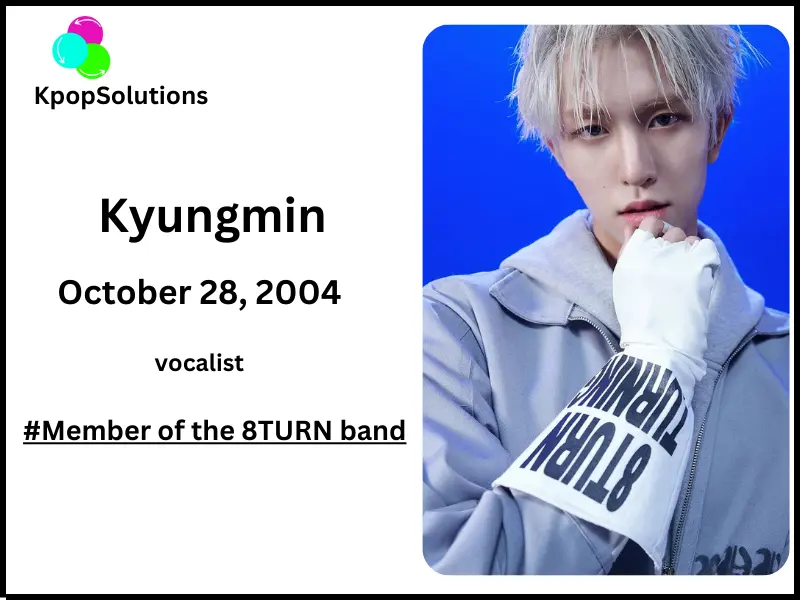 8TURN Member Kyungmin date of birth and current age.