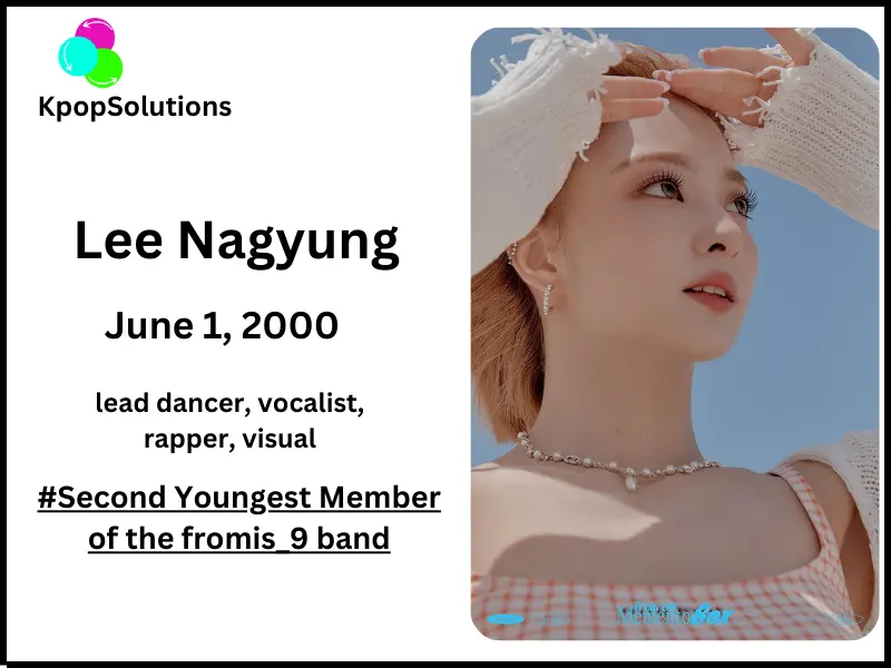 fromis_9 member Lee Nagyung date of birth and current age.