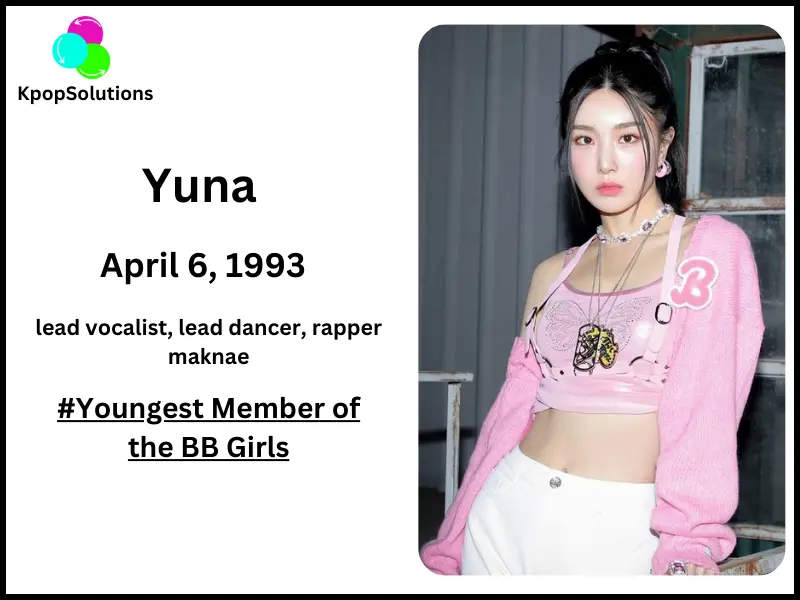 BB Girls (Brave Girls) member Yuna date of birth and current age.