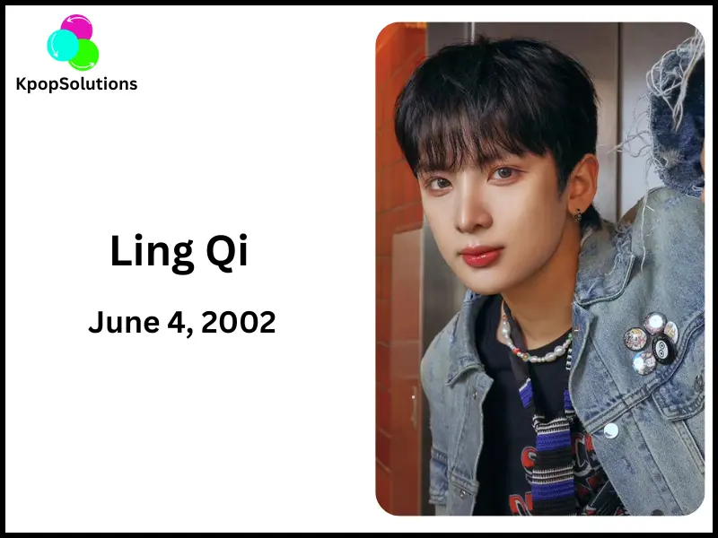 Fantasy Boys member Ling Qi date of birth and current age.