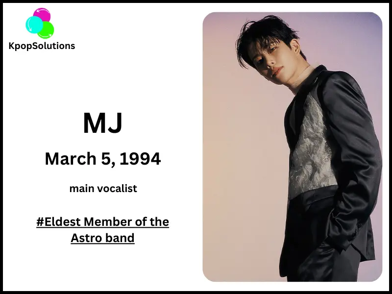 Astro member MJ date of birth and current age