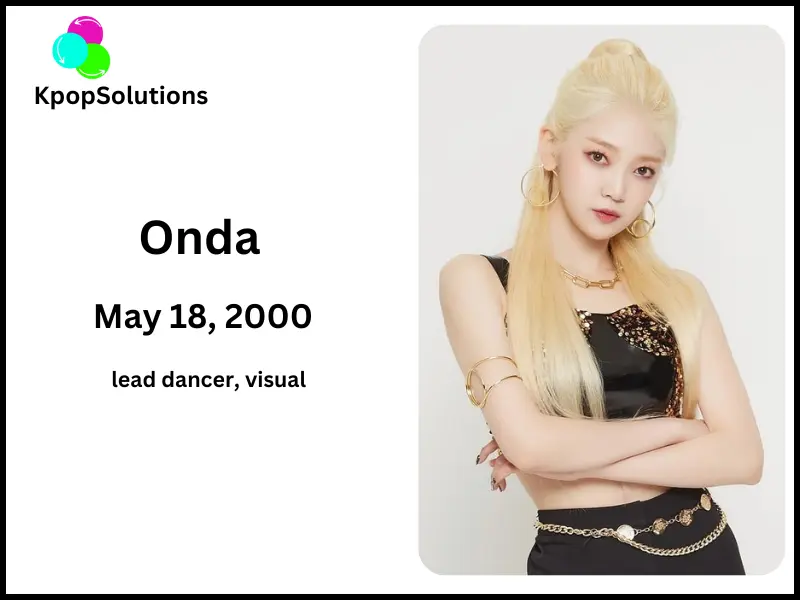 Everglow member Onda date of birth and current age.