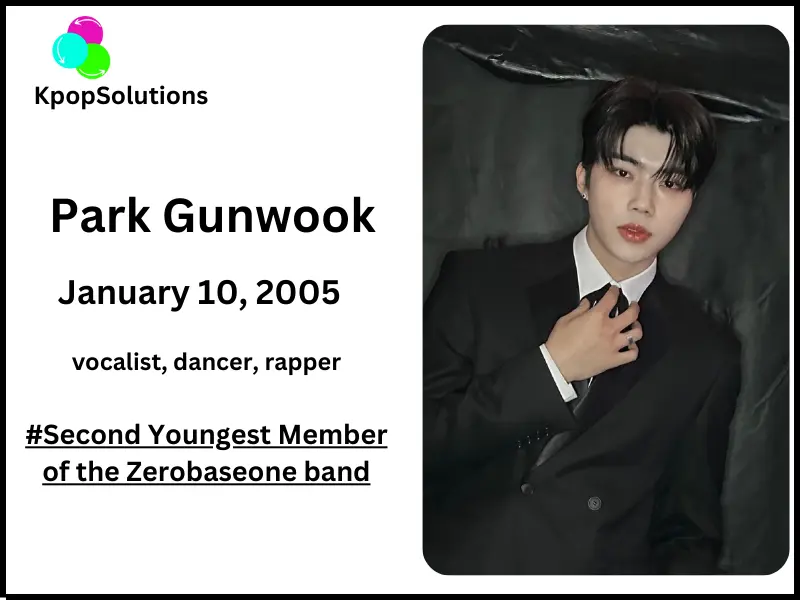 Zerobaseone member Park Gunwook date of birth and current age.
