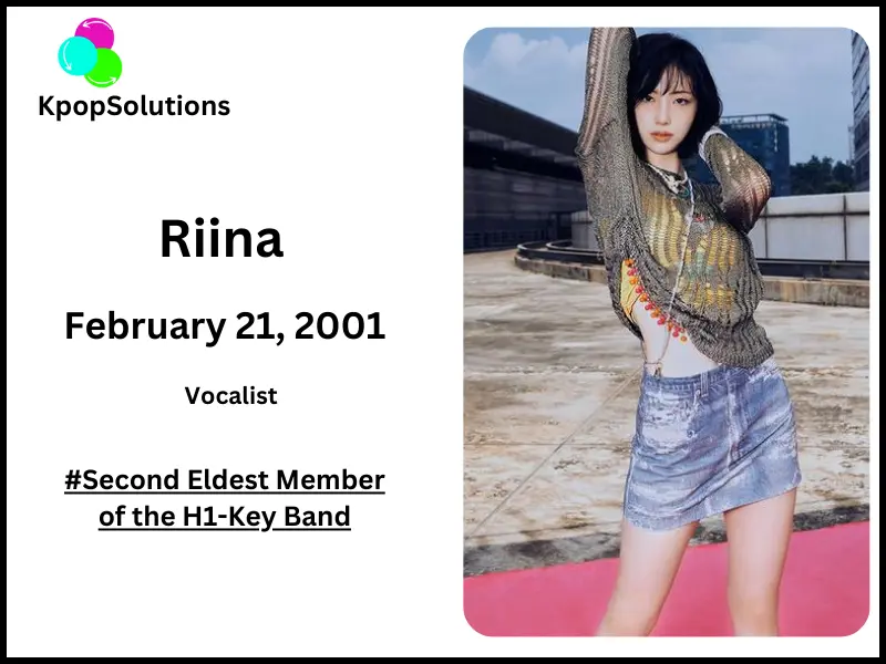 H1-Key member Riina date of birth and current age.
