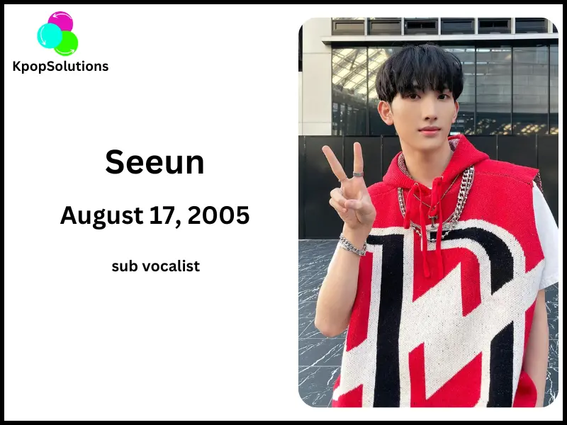 Xikers Member Seeun date of birth and current age.