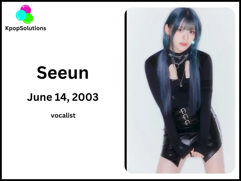 STAYC Member Seeun date of birth and current age.