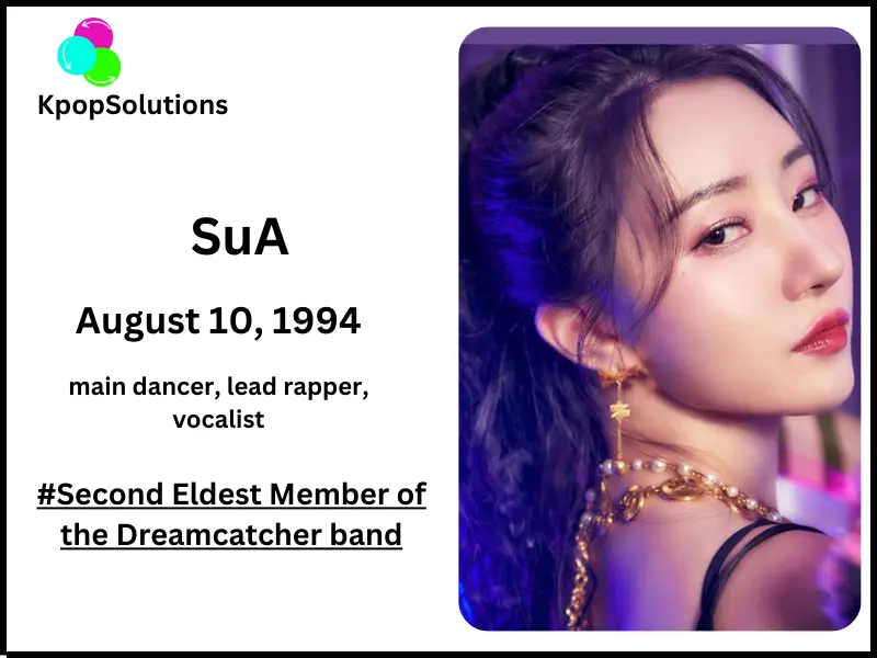 Dreamcatcher SuA date of birth and current age.