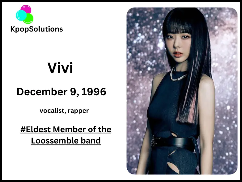 Loossemble member Vivi dates of birth current age.
