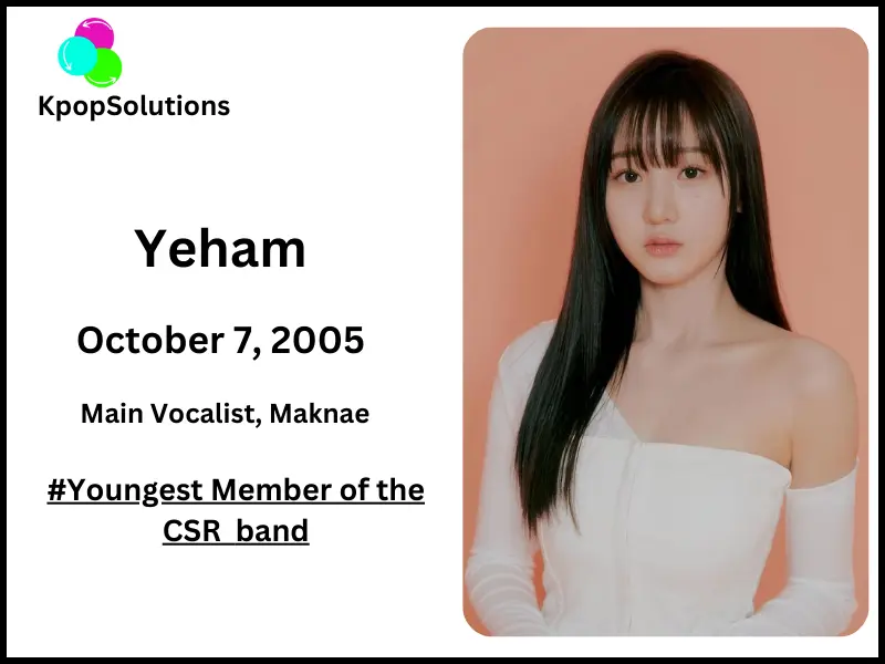 CSR Member Yeham date of birth and current age.