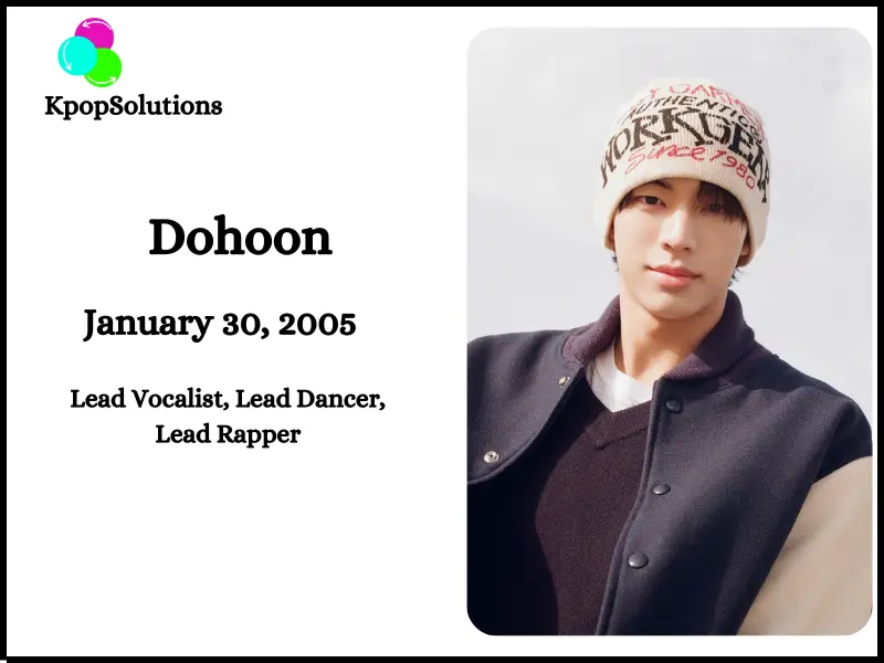 TWS Member Dohoon date of birth and current age.