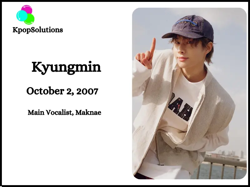 TWS Member Kyungmin date of birth and current age.