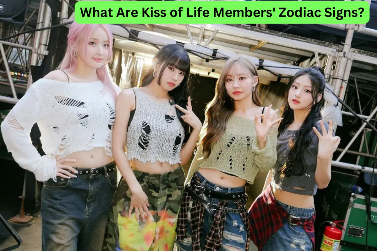 What are Kiss of Life members' zodiac signs?