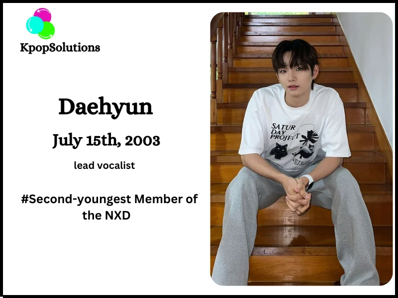 NXD Member Daehyun date of birth and current age.