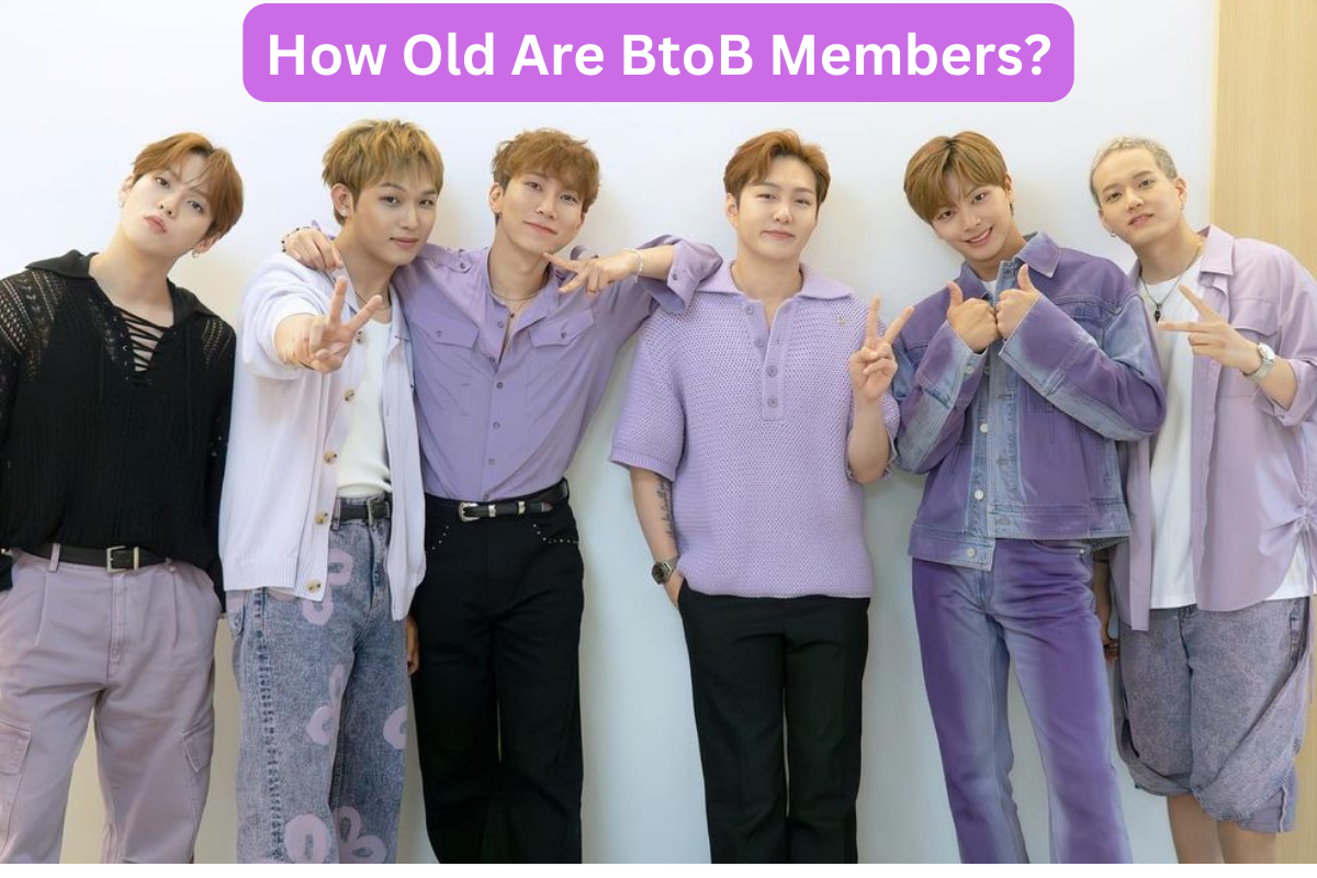 How old are BtoB Members? Their current ages, birthdays, dates of birth, debut ages and Korean ages: Eunkwang, Minhyuk, Changsub, Hyunsik, Peniel, and Sungjae of Cube Entertainment.