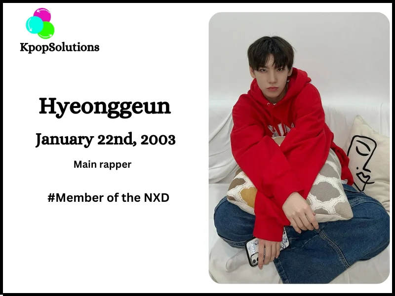 NXD Member Hyeonggeun date of birth and current age.